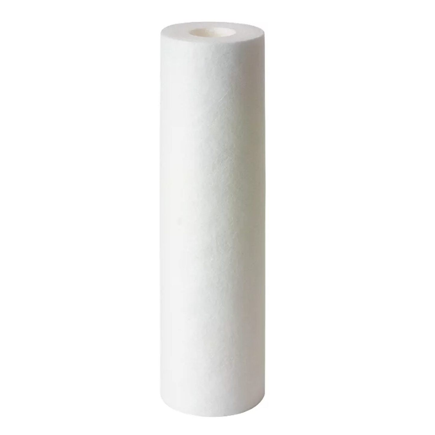 White 10-inch fibre prefilter cartridge for sediment removal